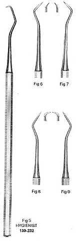 Hygienist Scaler, Octagonal